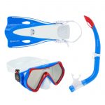 Aqualung Hero JR Snorkeling Set White/Blue