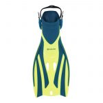 Aqualung Fizz SN Snorkeling Fins – Petrol/Yellow