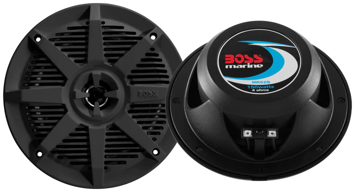 Boss Audio - 5.25" 2-Way 150W  Full Range Speakers MR52