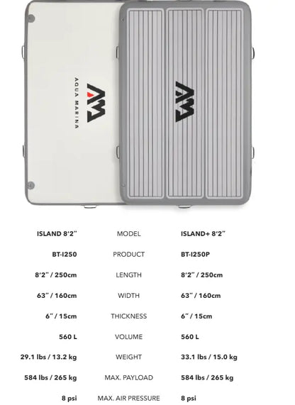 Aqua Marina ISLAND 8'2"