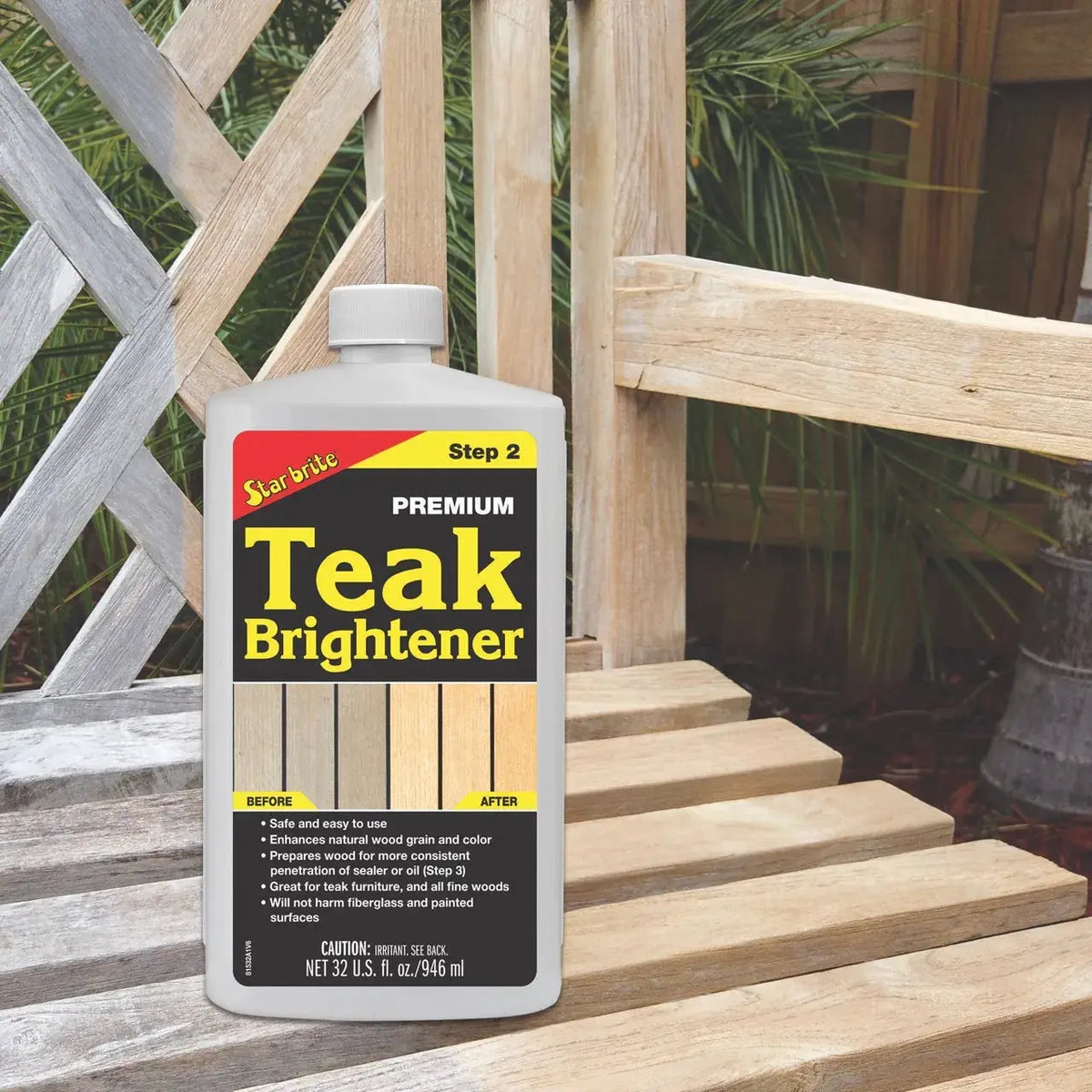 Starbrite Teak Brightener / Restorer – Step 2 950 ml Starbrite