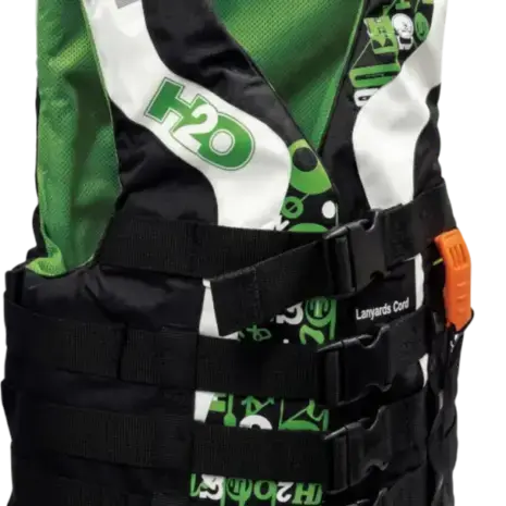 H2O Dynamix  Nylon Life Jacket - Green H20 Dynamix
