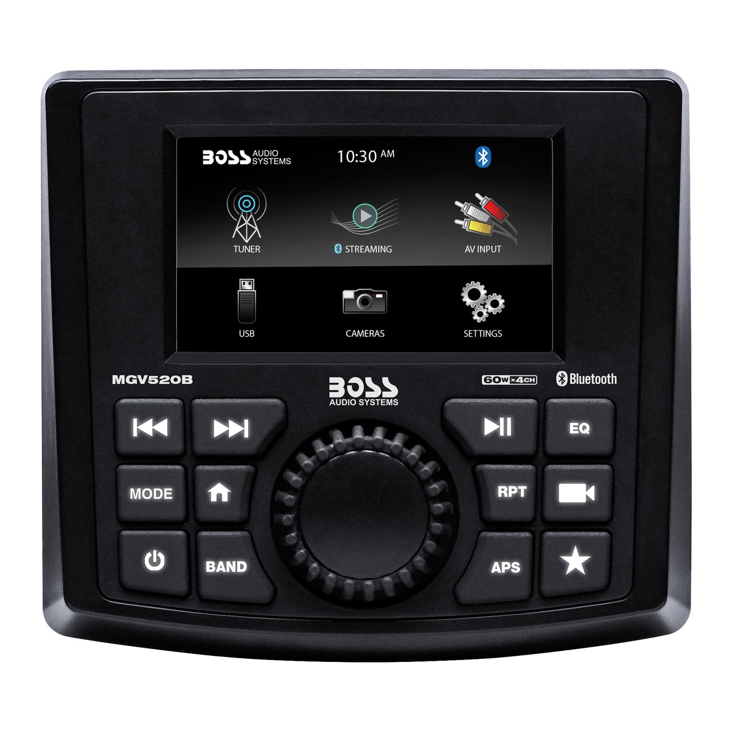 Boss Audio Gauge, MECH-LESS Multimedia Player - MGV520B