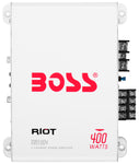 Boss Audio Riot Model 400w 4 channel Amplifier