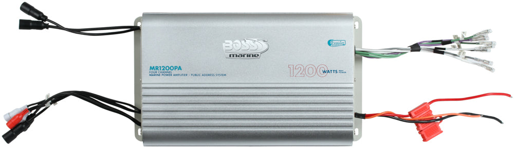 Boss Audio 1200W 4 Channel Amplifier -MR1200PA