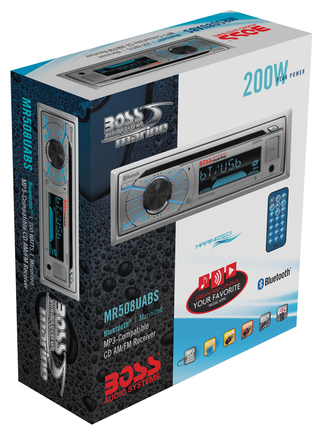 Boss Audio - Stereo - MR508UABS