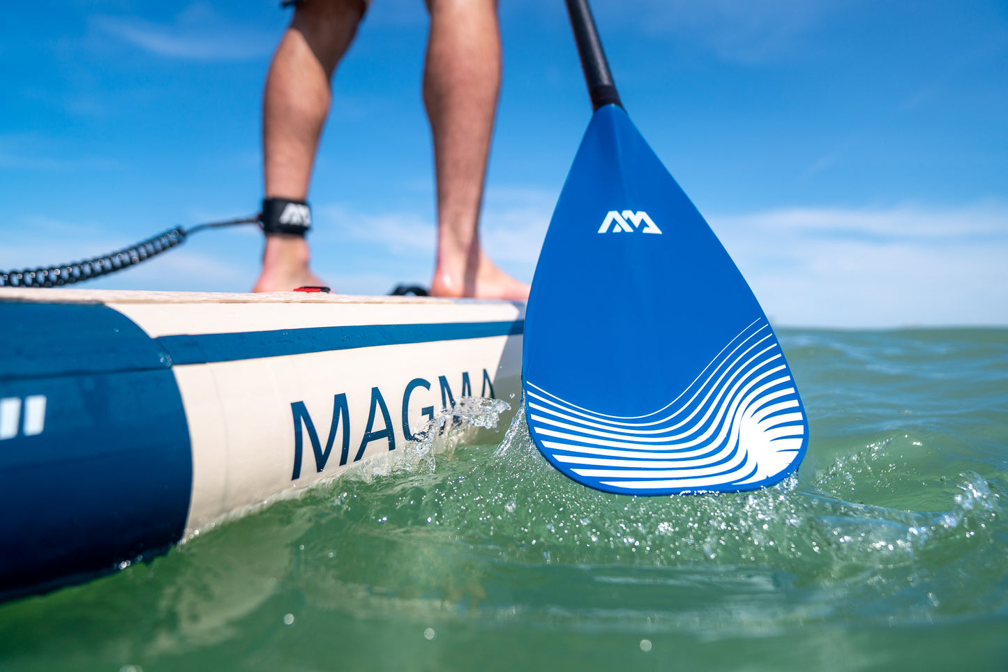 PASTEL SUP aluminium Paddle Navy