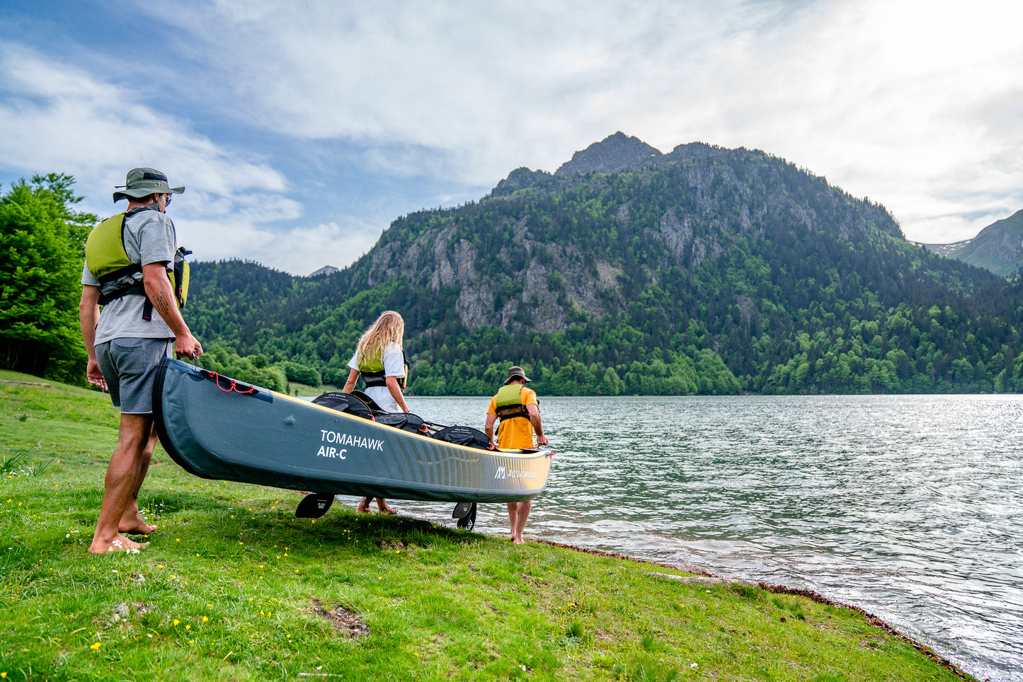 Tomahawk AIR-C 15'8" Triple Canoe