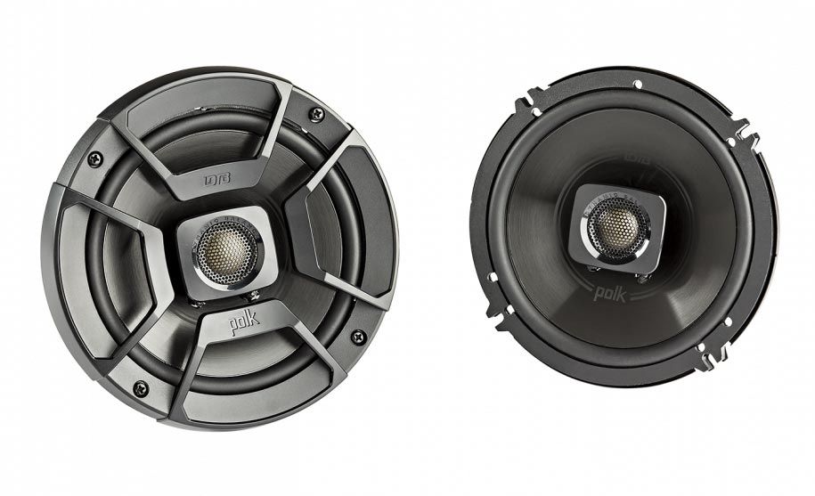 POLK SINGLE BARREL SPEAKERS (PAIR)- Chrome