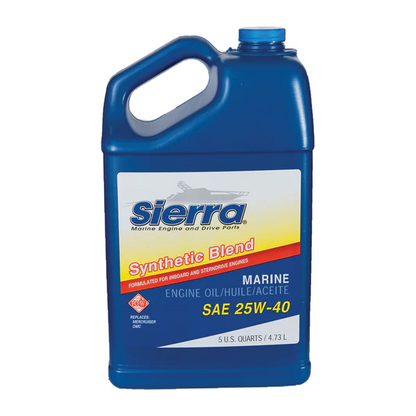 SIERRA 25W-40 FC-W SYNTHETIC BLEND OIL