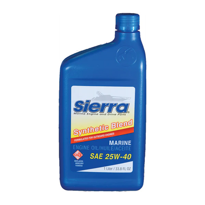 SIERRA 25W-40 FC-W SYNTHETIC BLEND OIL